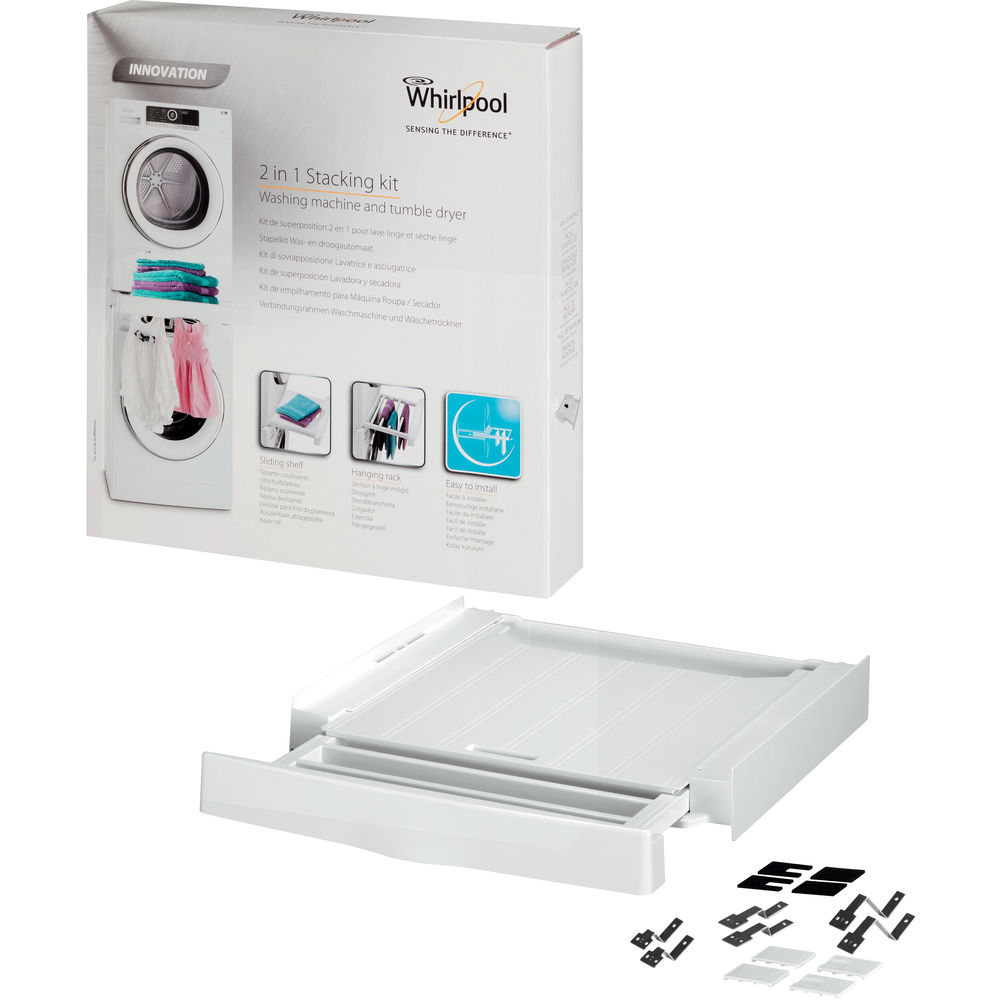 kit sovrapposizione lavatrice asciugatrice - Elettrodomestici In vendita a  Ferrara