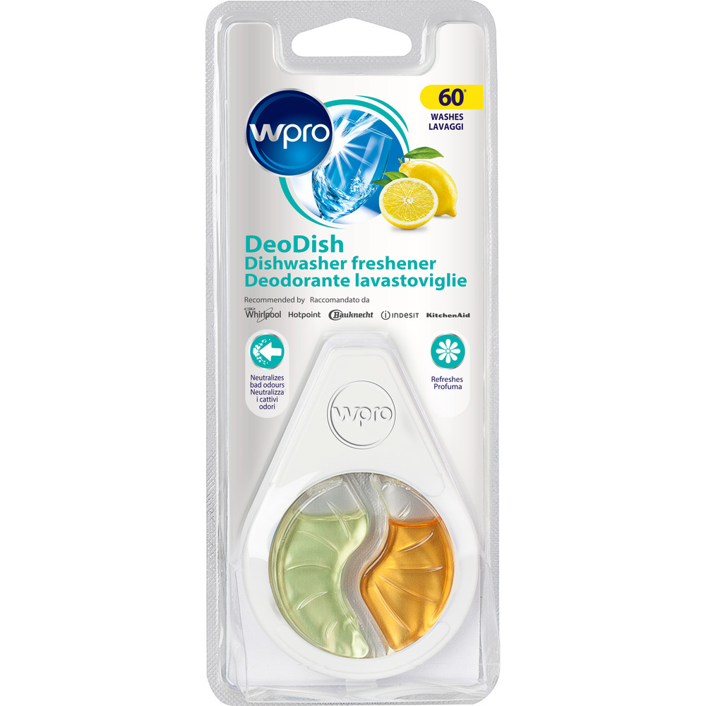 Deodorante lavastoviglie al profumo di limone o brezza marina accessori  professionali Wpro